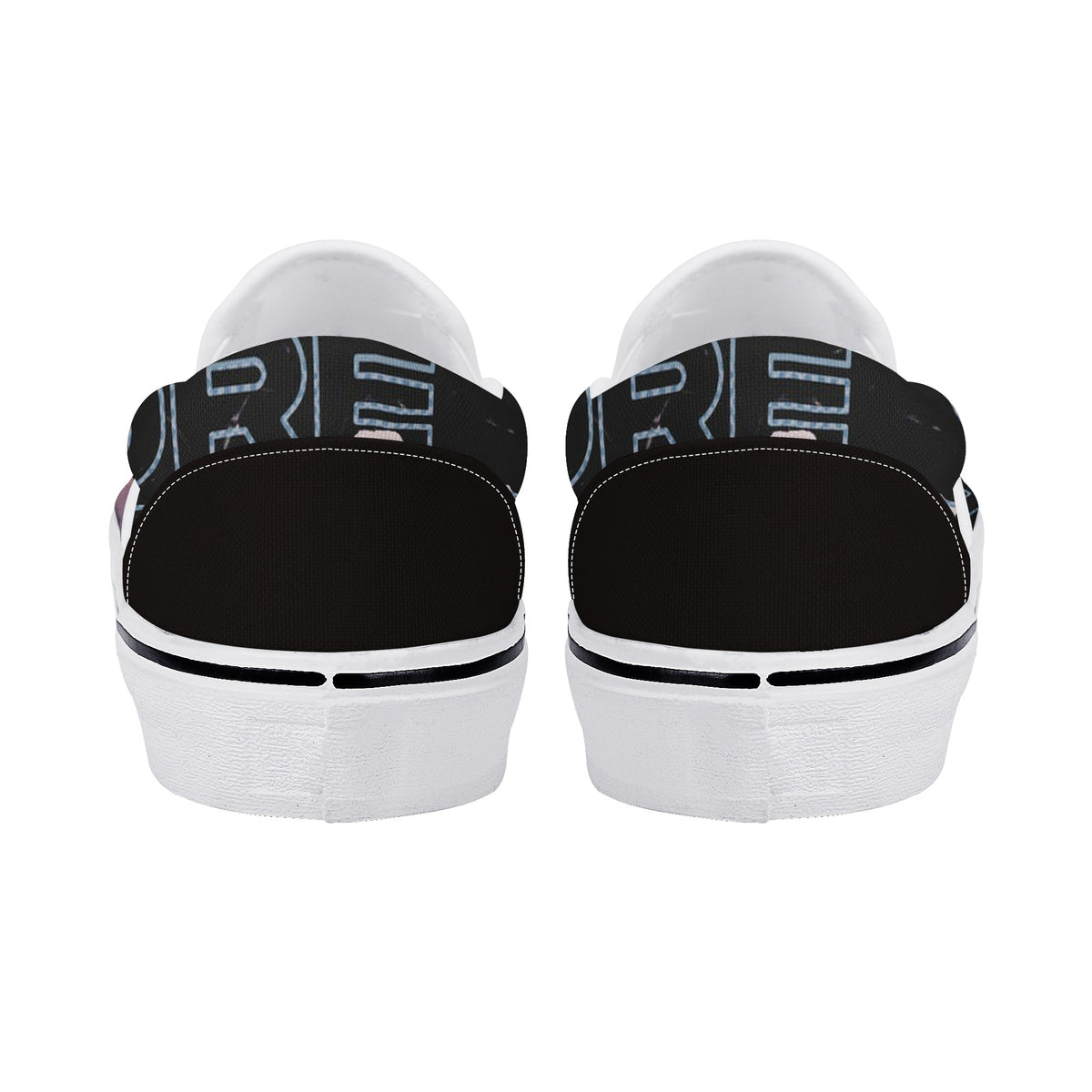 Harry Styles Custom Vans Slip On Shoes