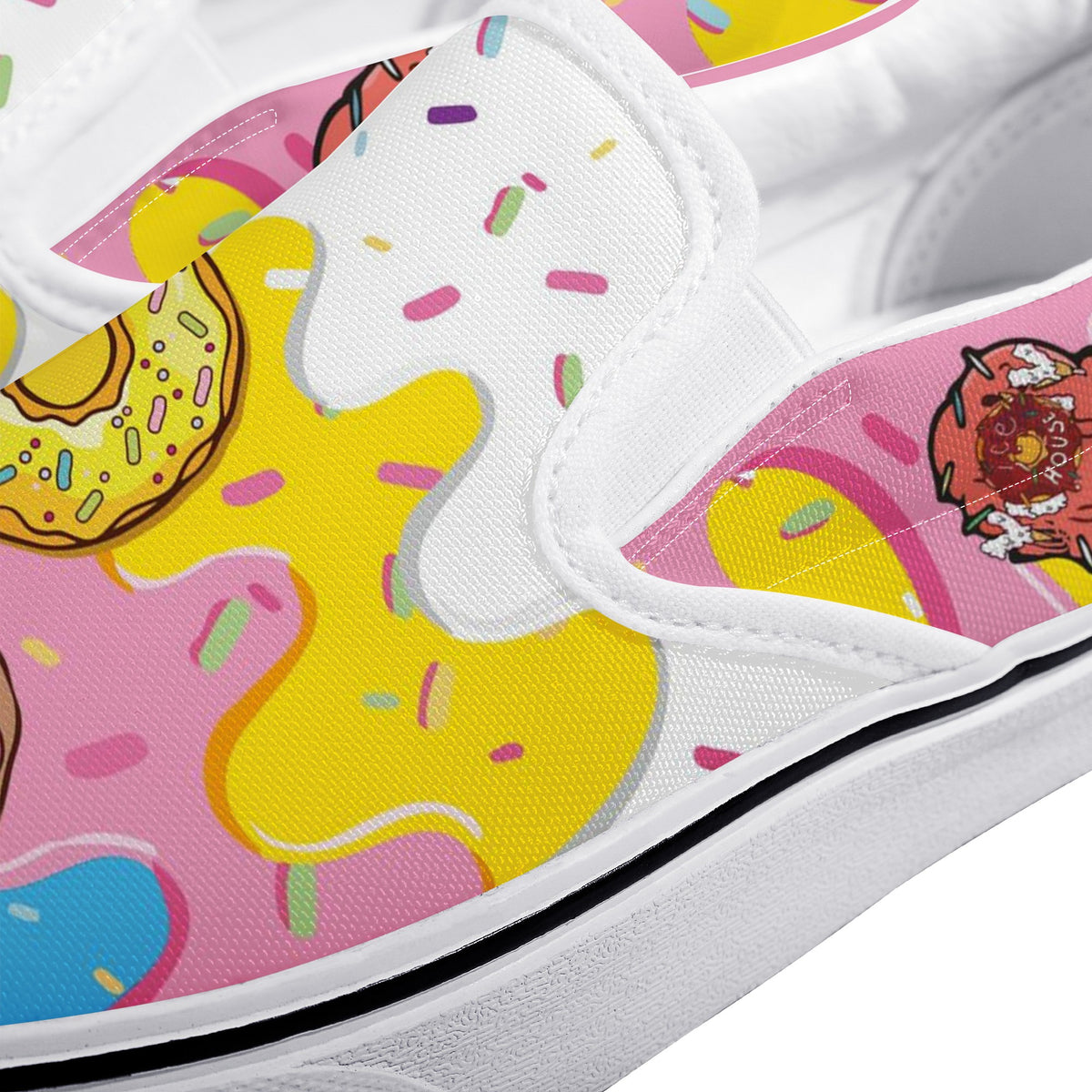 Dount Custom Vans Slip On Shoes