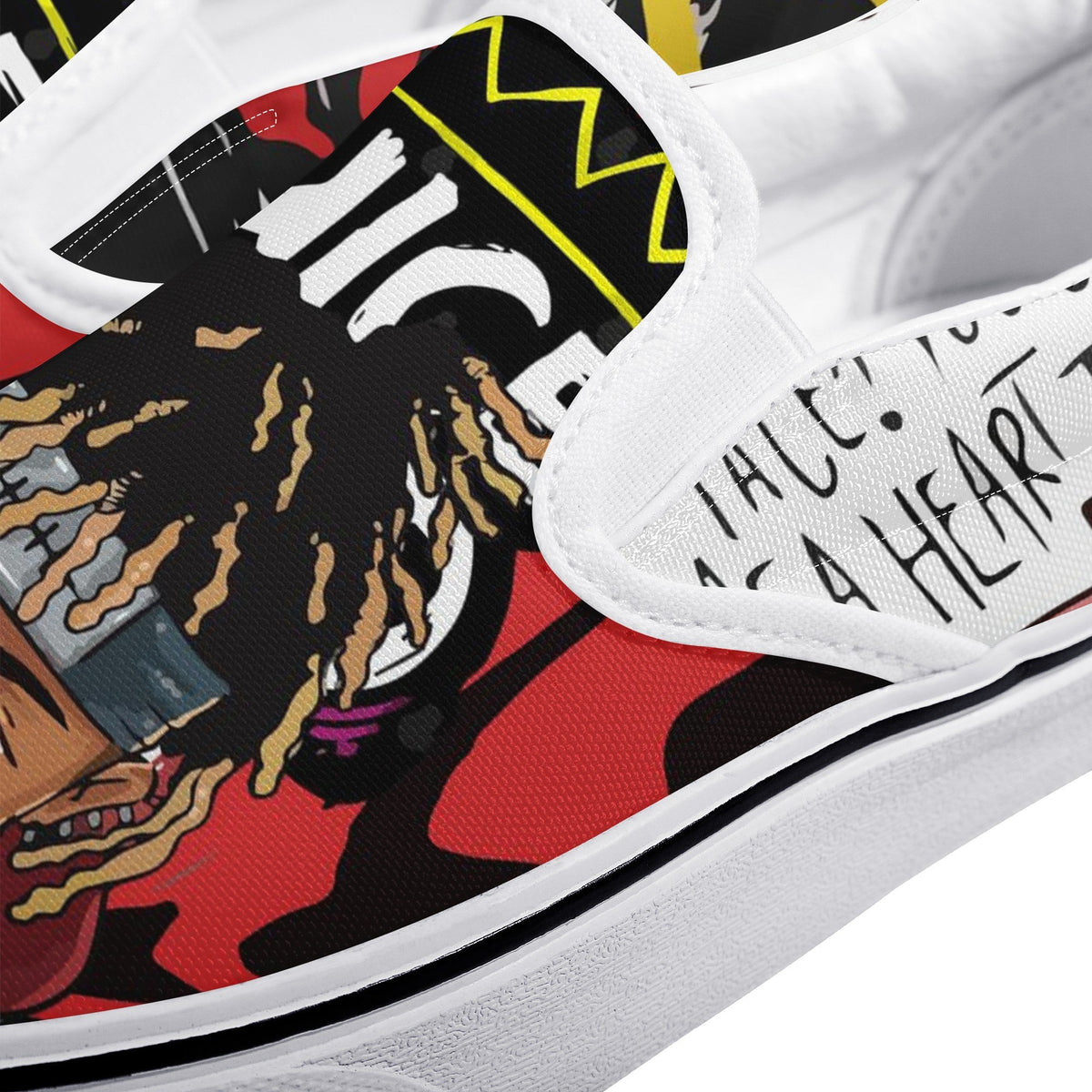 Juice Wrld Custom Vans Slip On Shoes