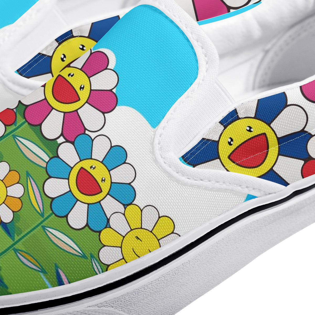 Takashi Murakami Sunflower Slip-On