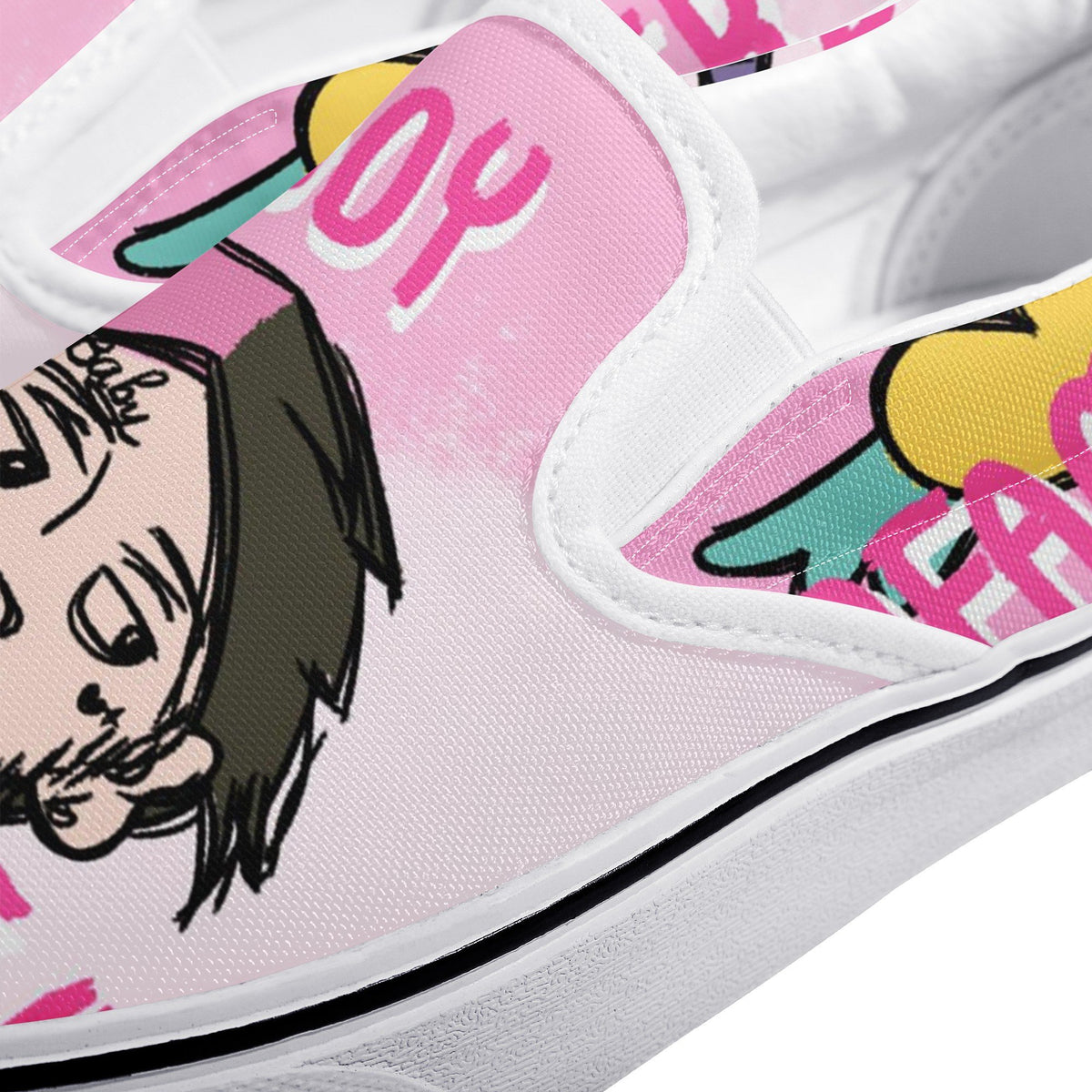 Lil Peep Custom Vans Slip On Shoes