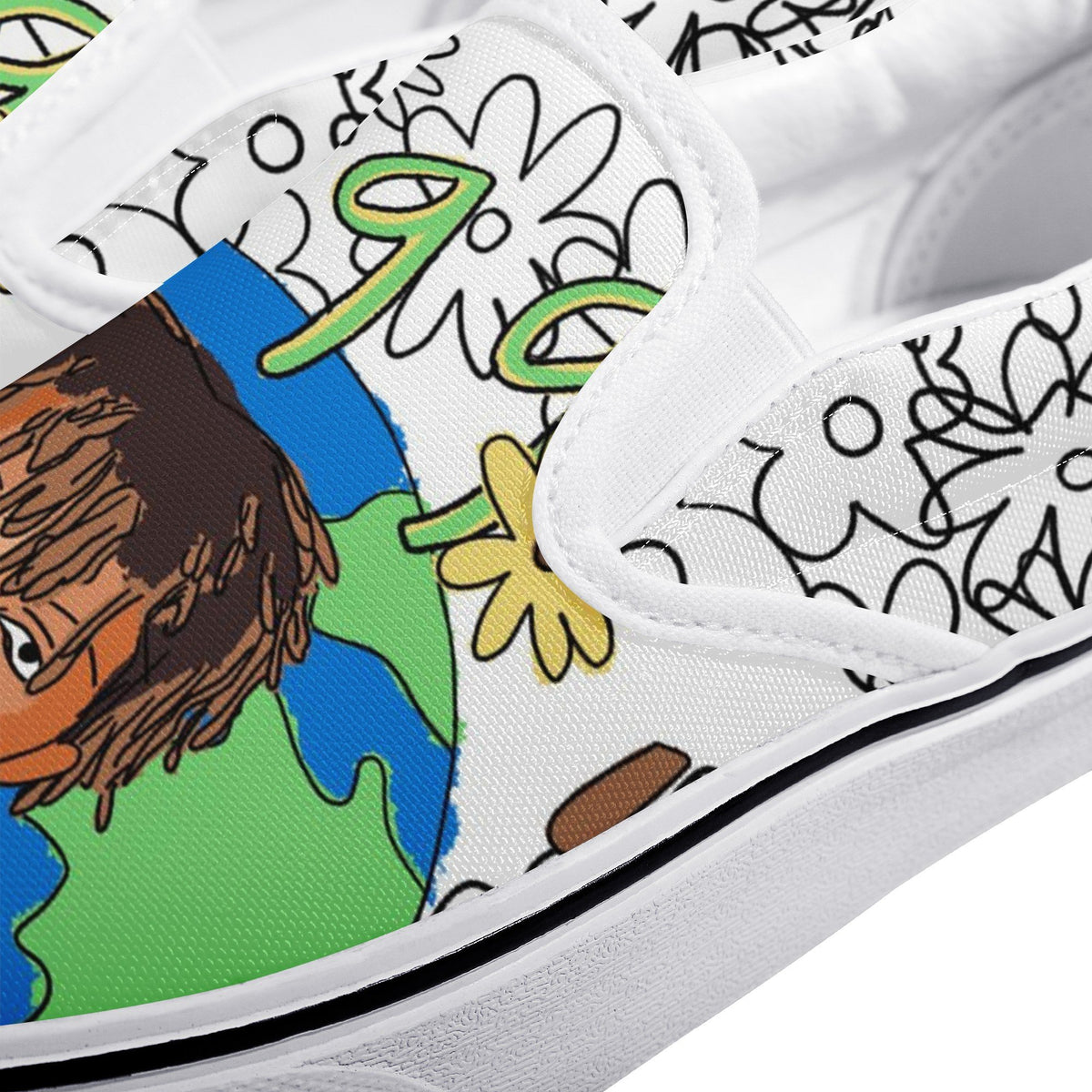 Juice Wrld Custom Vans Slip On Shoes