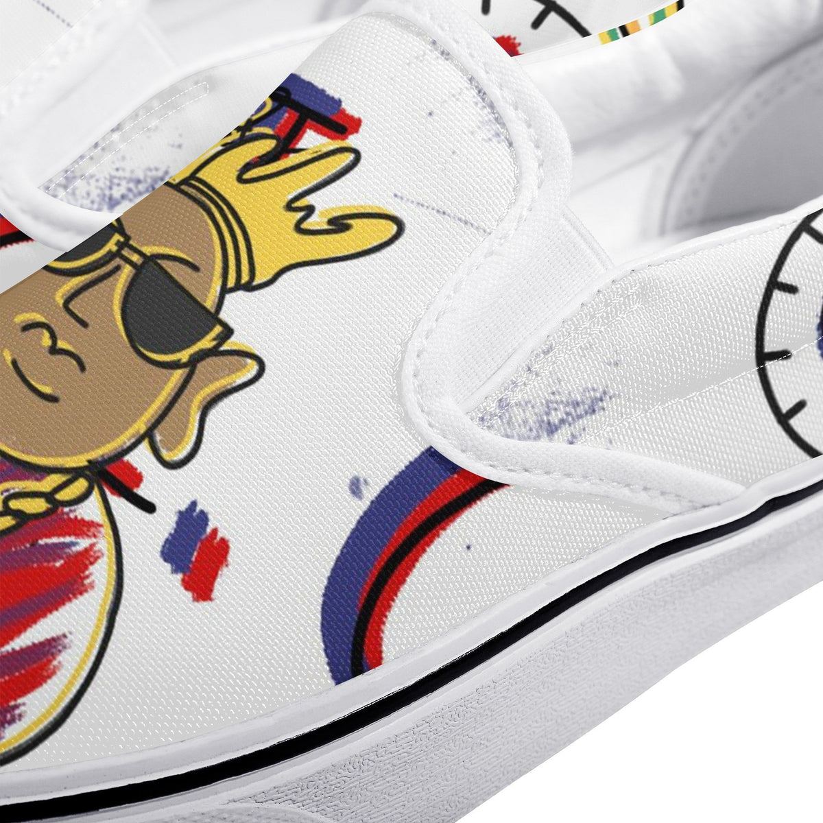 The Notorious B.I.G Custom Vans Slip On Shoes