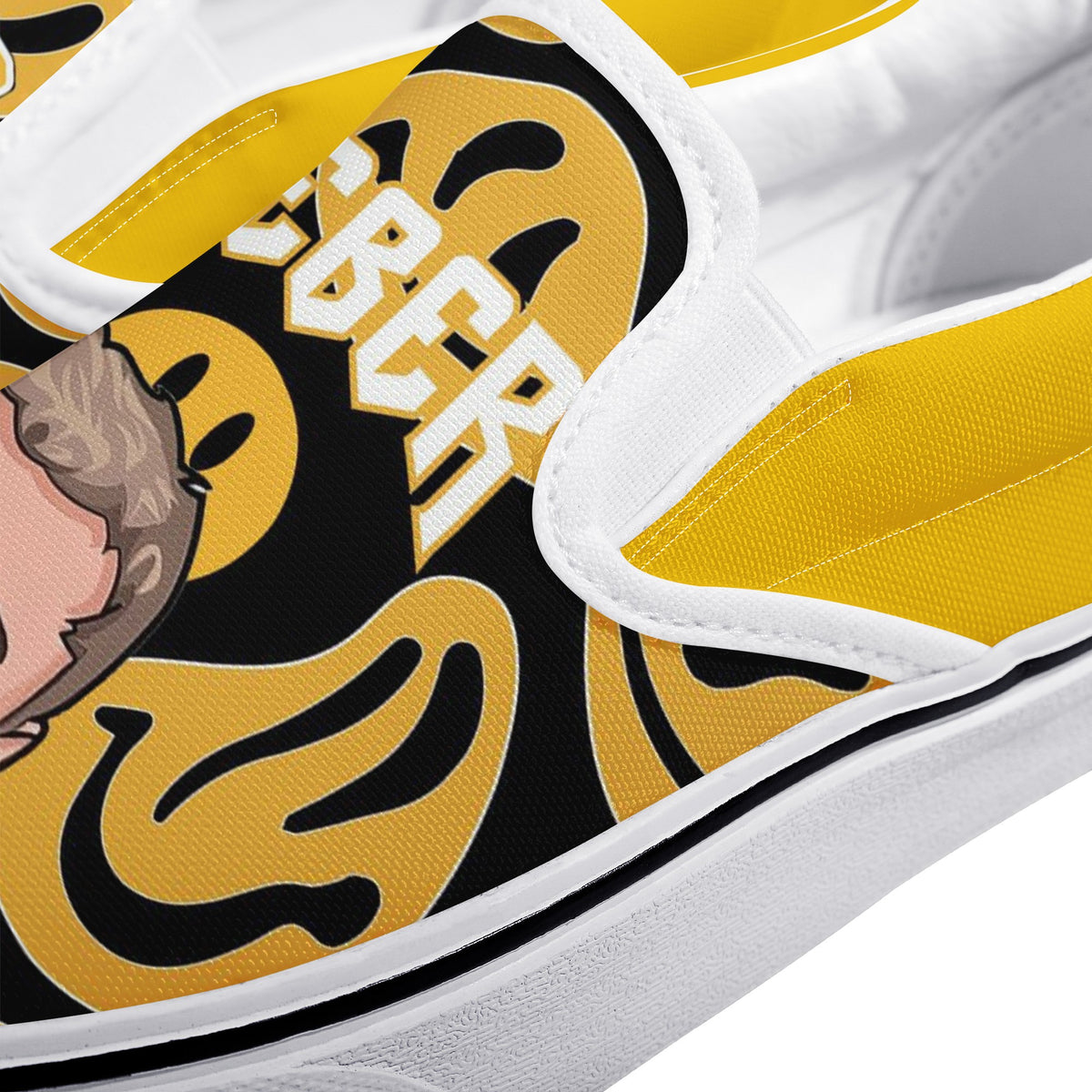 Justin Bieber Custom Vans Slip On Shoes