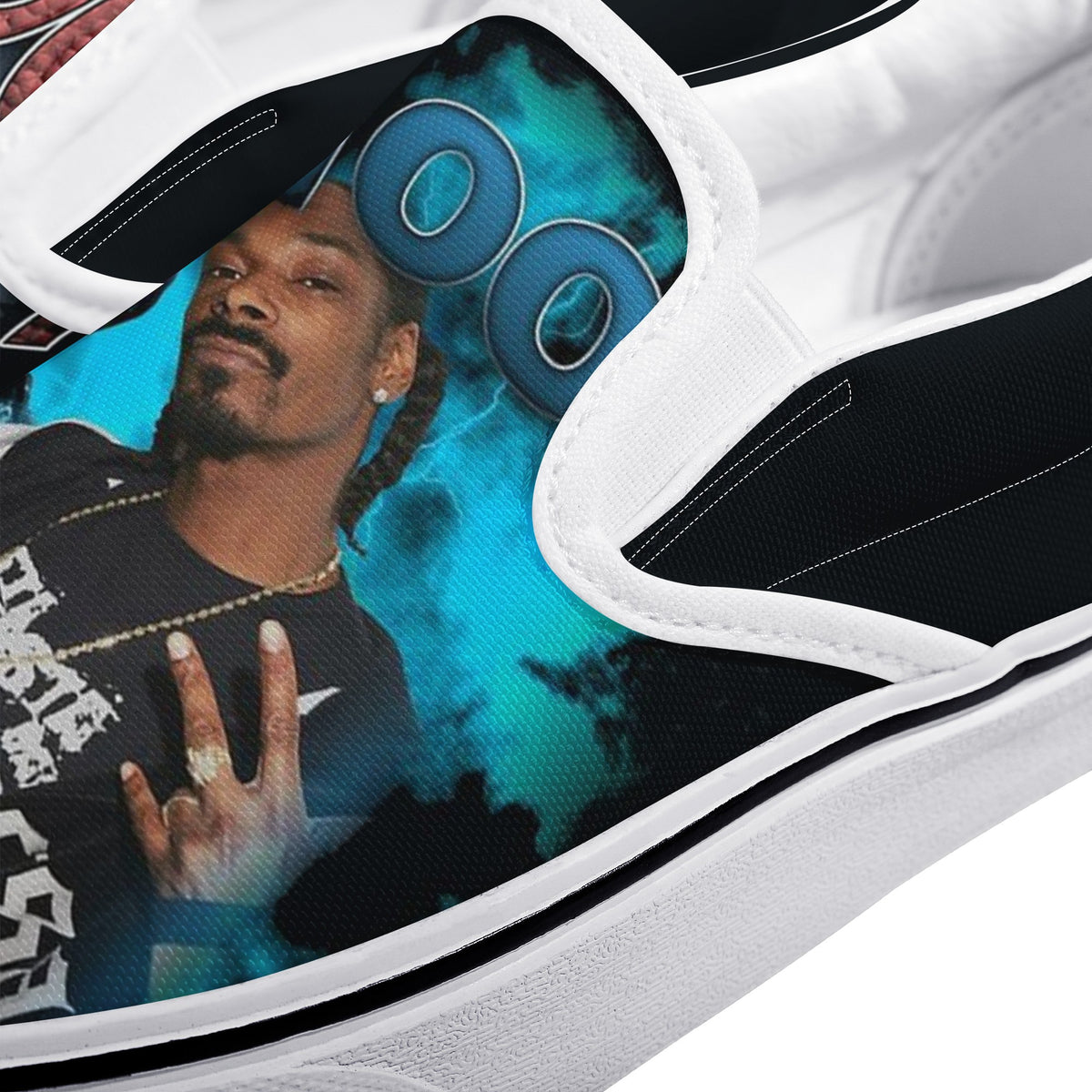 Snoop Dogg Custom Vans Slip On Shoes