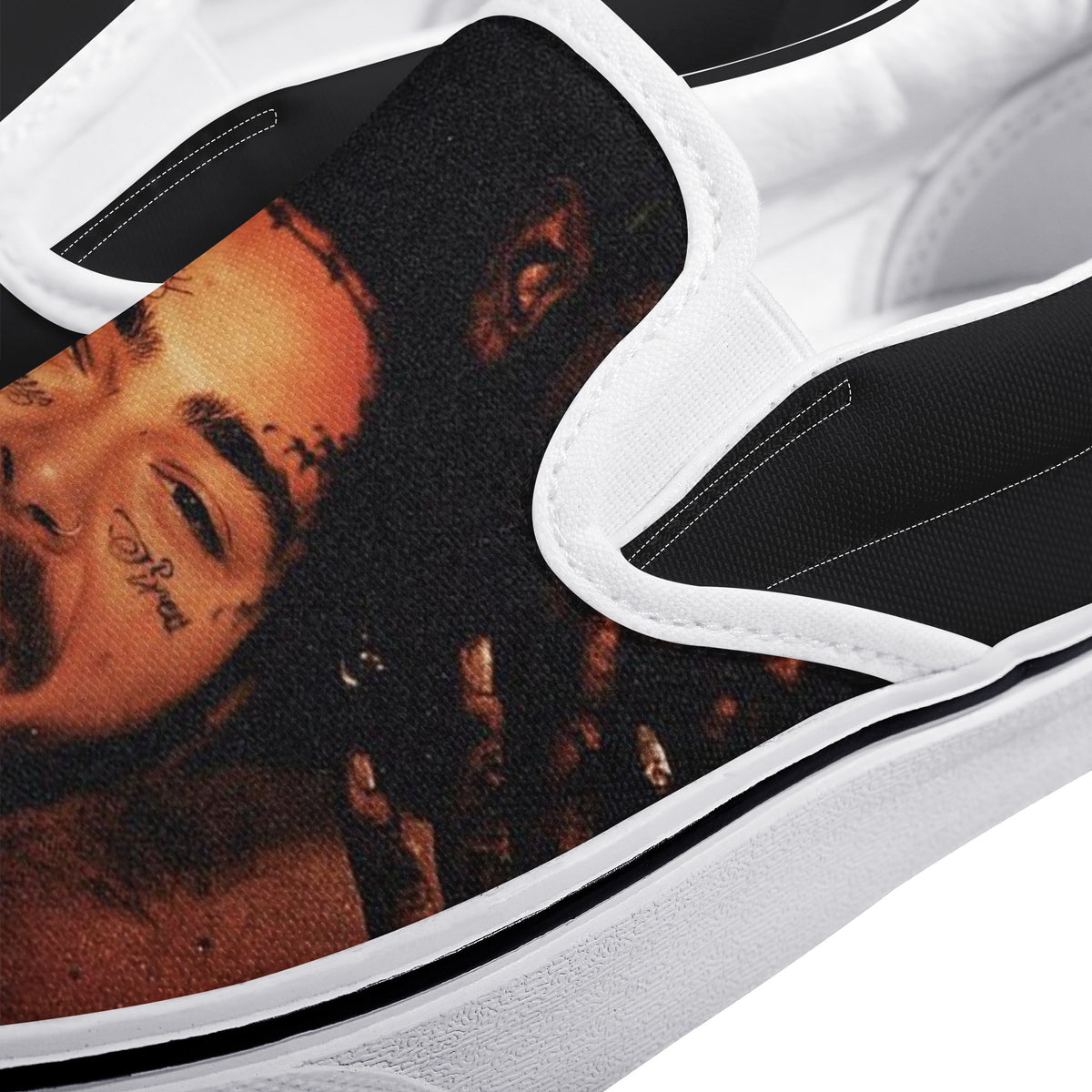 Post Malone Custom Vans Slip On Shoes
