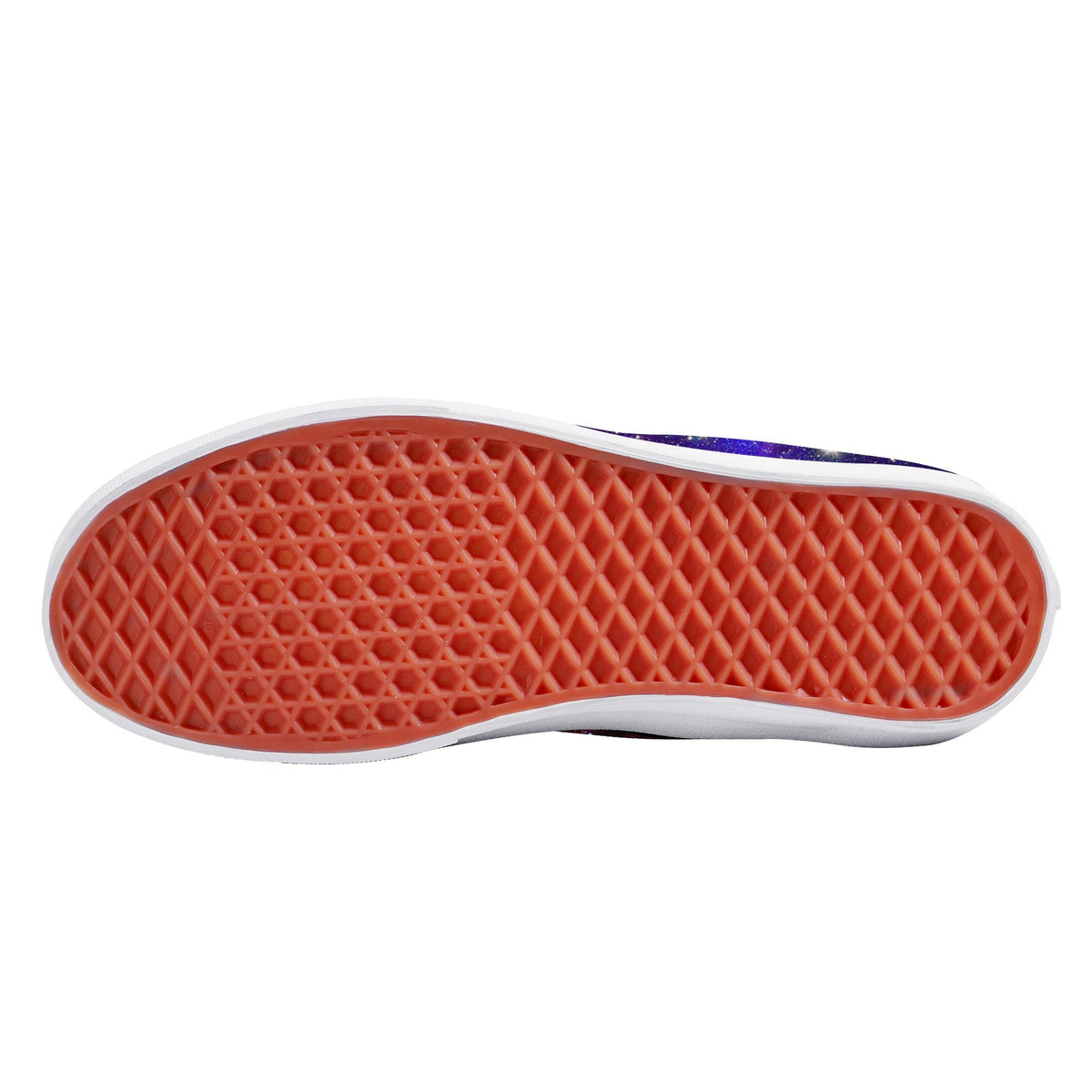 Galaxy Custom Vans Slip On Shoes