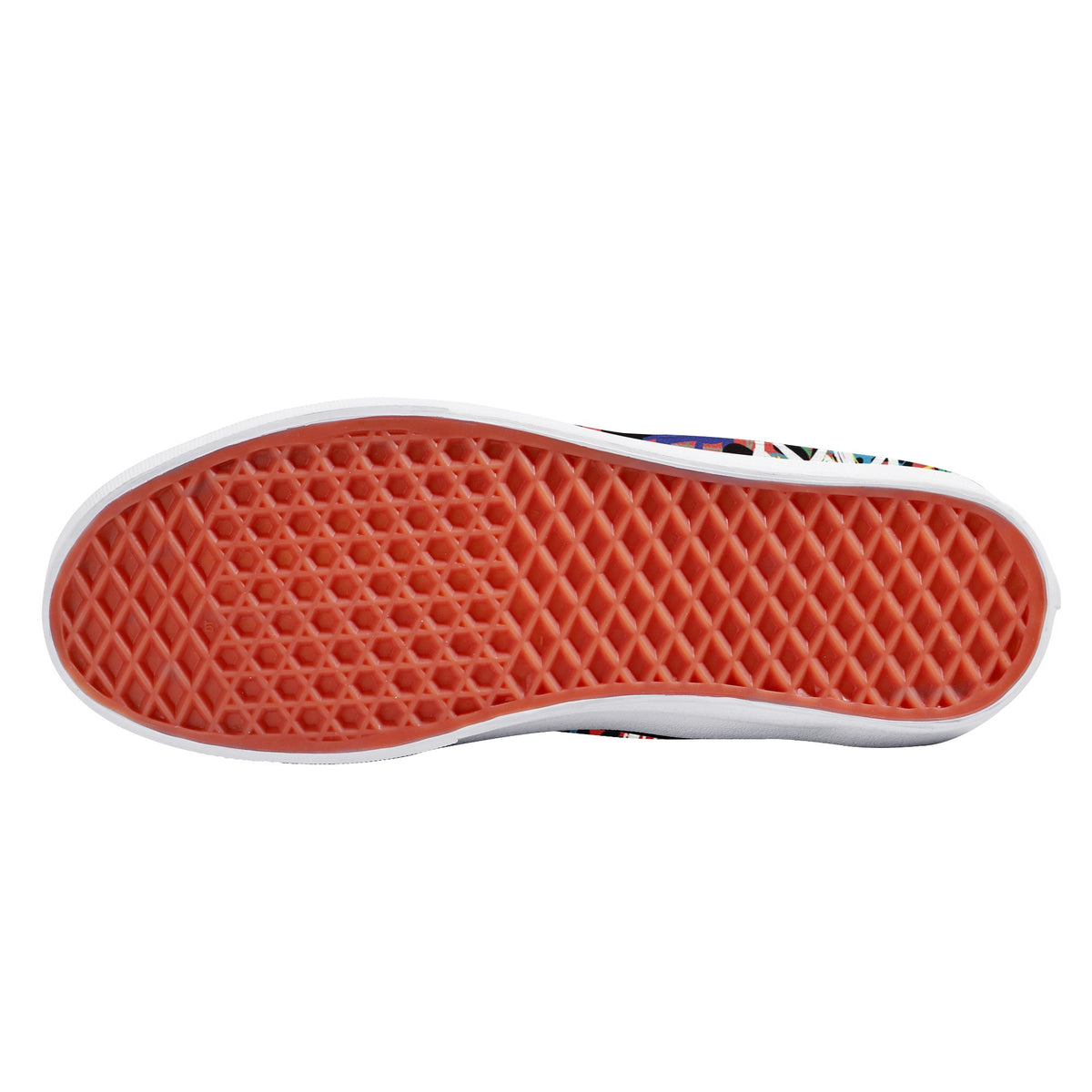 Skull Custom Vans Slip On Shoes