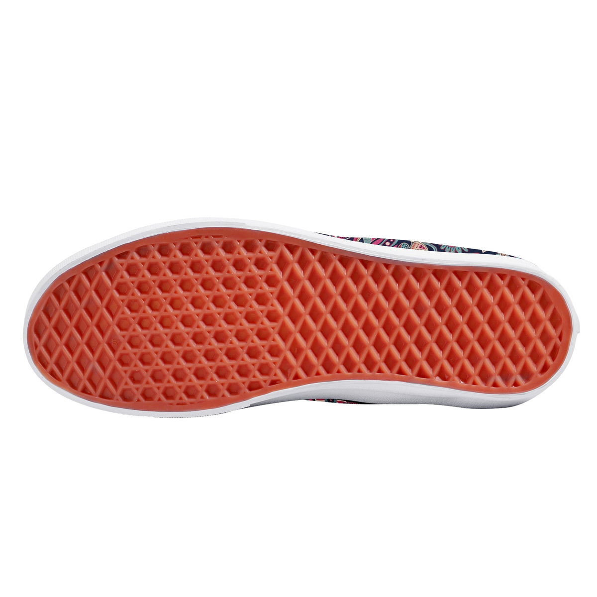 Paisley Custom Vans Slip On Shoes