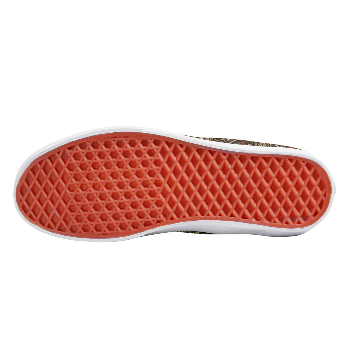 Paisley Custom Vans Slip On Shoes