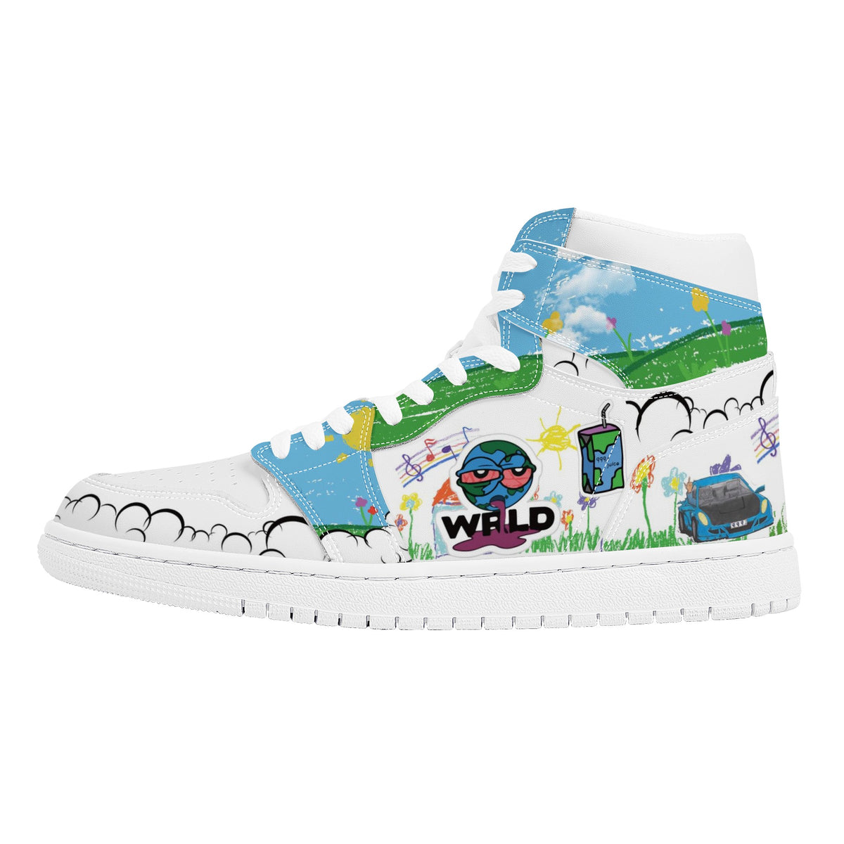 Juice Wrld Custom Nike Air Jordan 1 Leather Sneaker