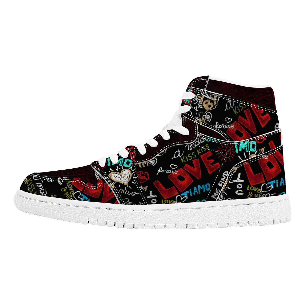 Cool Custom Nike Air Jordan 1 Leather Sneaker