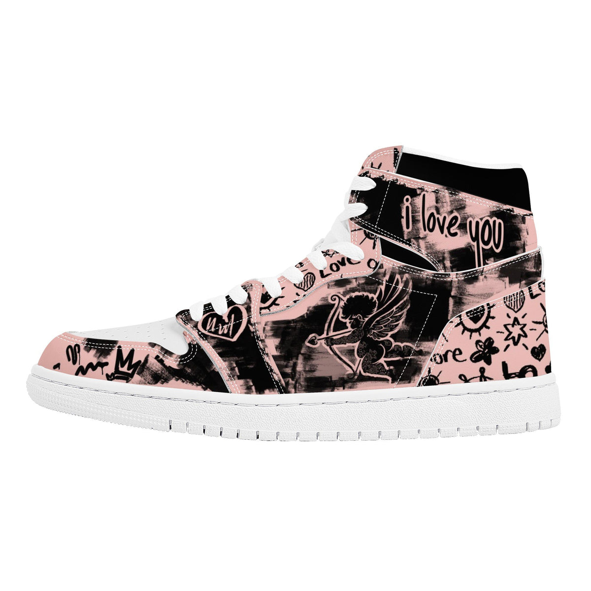 Cupid Custom Nike Air Jordan 1 Leather Sneaker