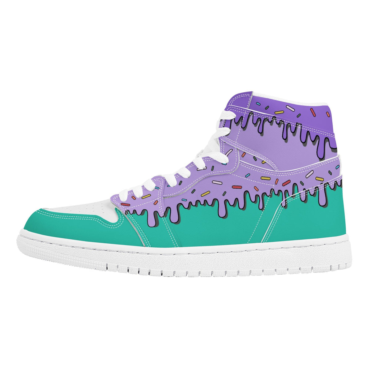 Donuts Custom Nike Air Jordan 1 Leather Sneaker