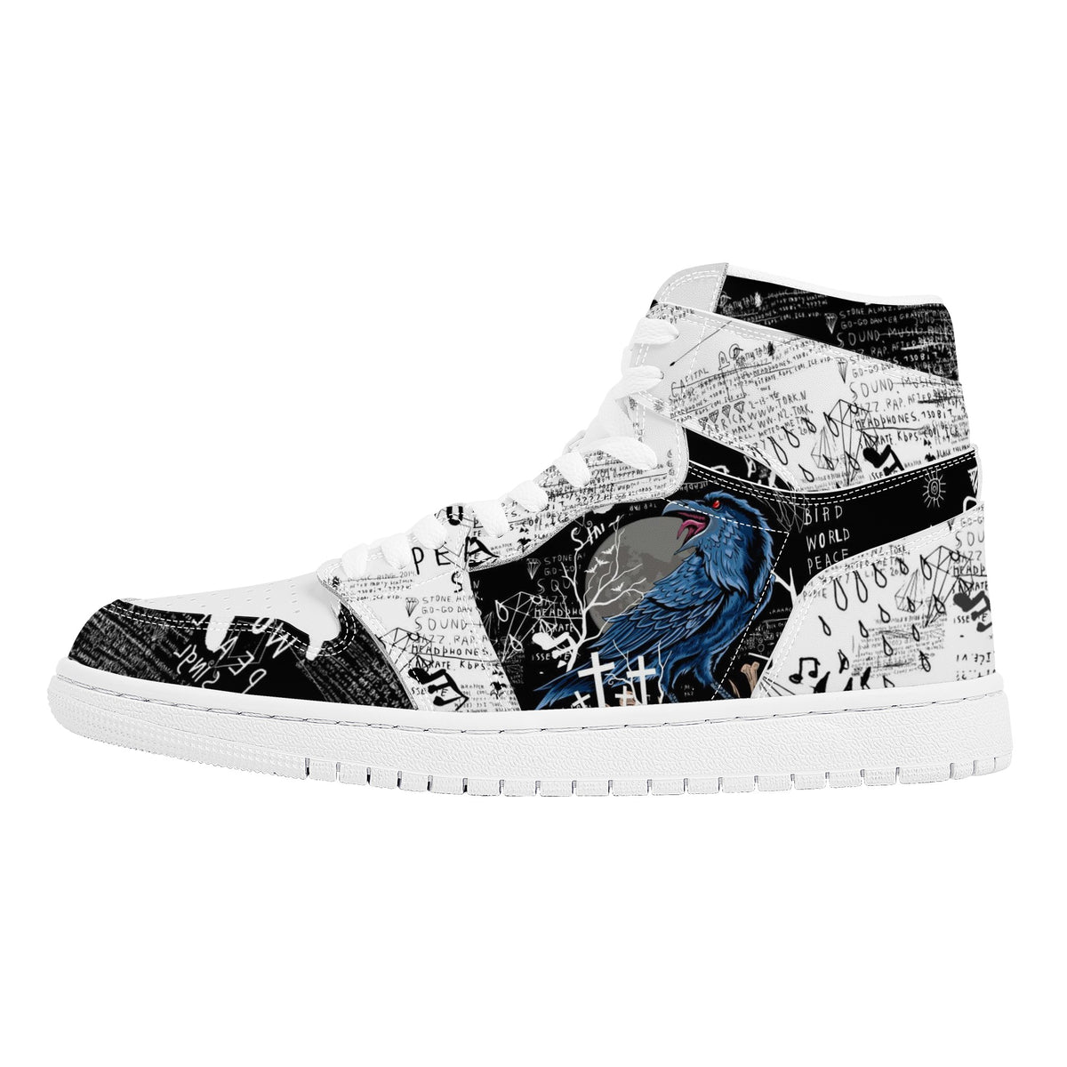 Eagle Custom Nike Air Jordan 1 Leather Sneaker