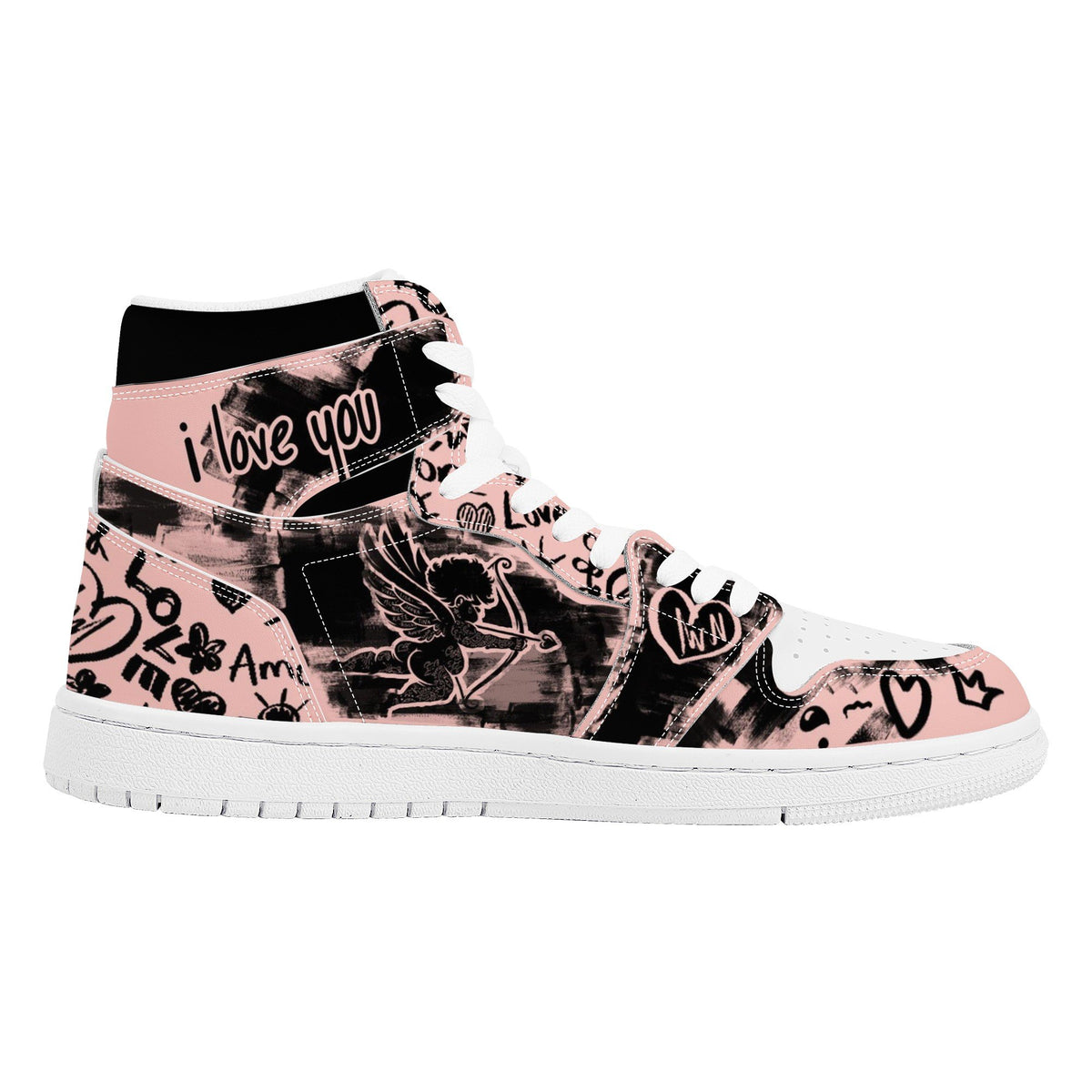 Cupid Custom Nike Air Jordan 1 Leather Sneaker