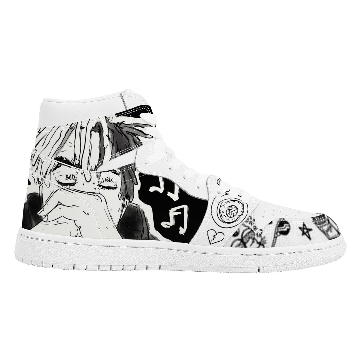 XXXTentacion Custom Nike Air Jordan 1 Leather Sneaker