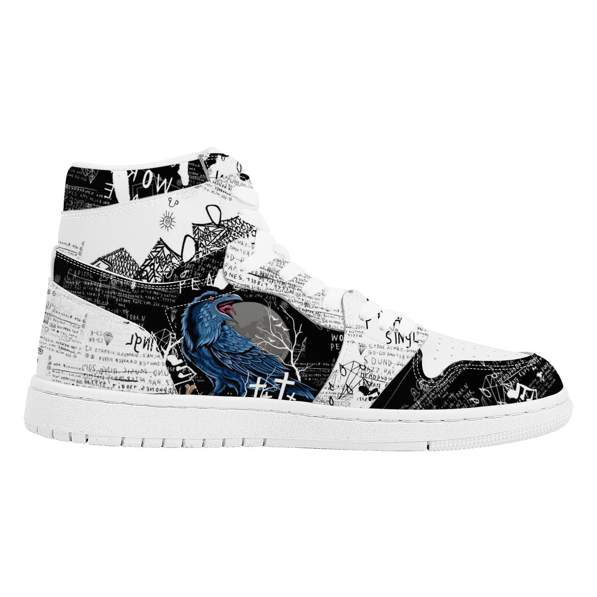 Eagle Custom Nike Air Jordan 1 Leather Sneaker