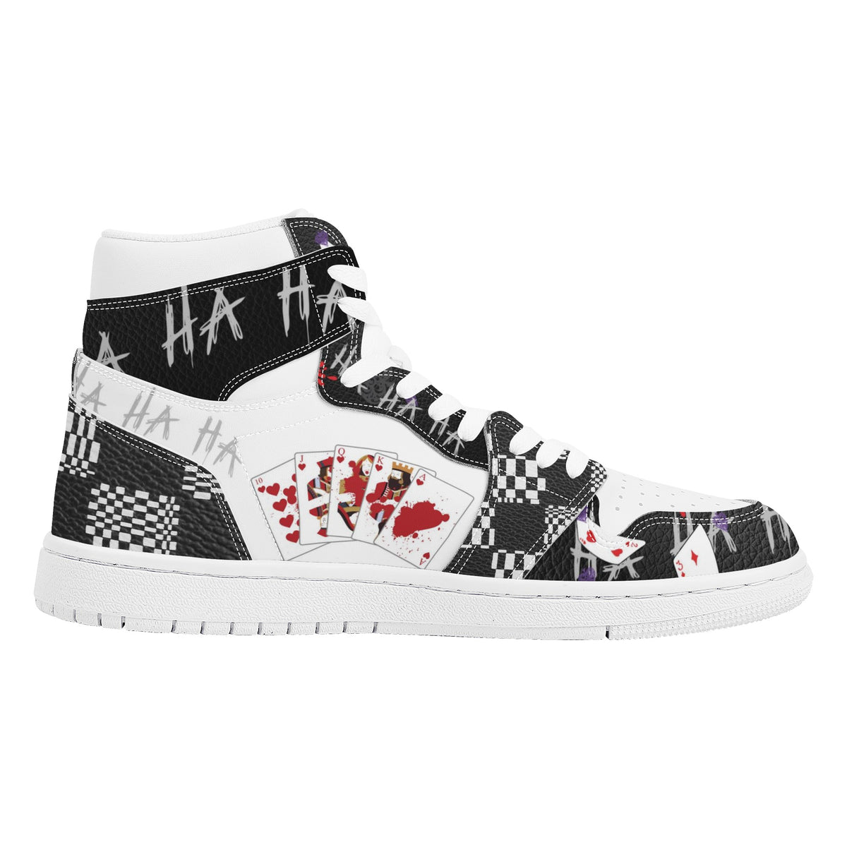 Joker Custom Nike Air Jordan 1 Leather Sneaker