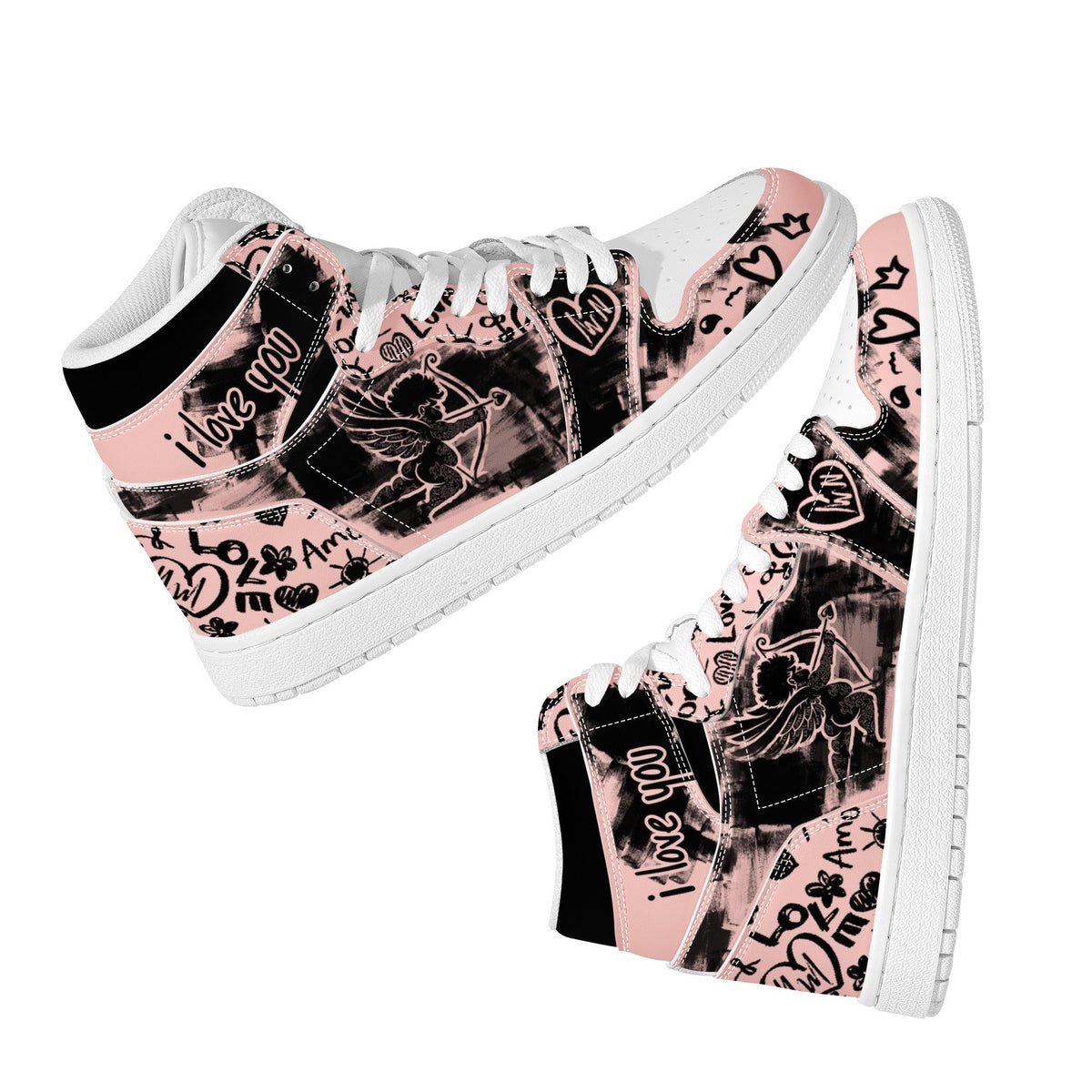 Cupid Custom Nike Air Jordan 1 Leather Sneaker