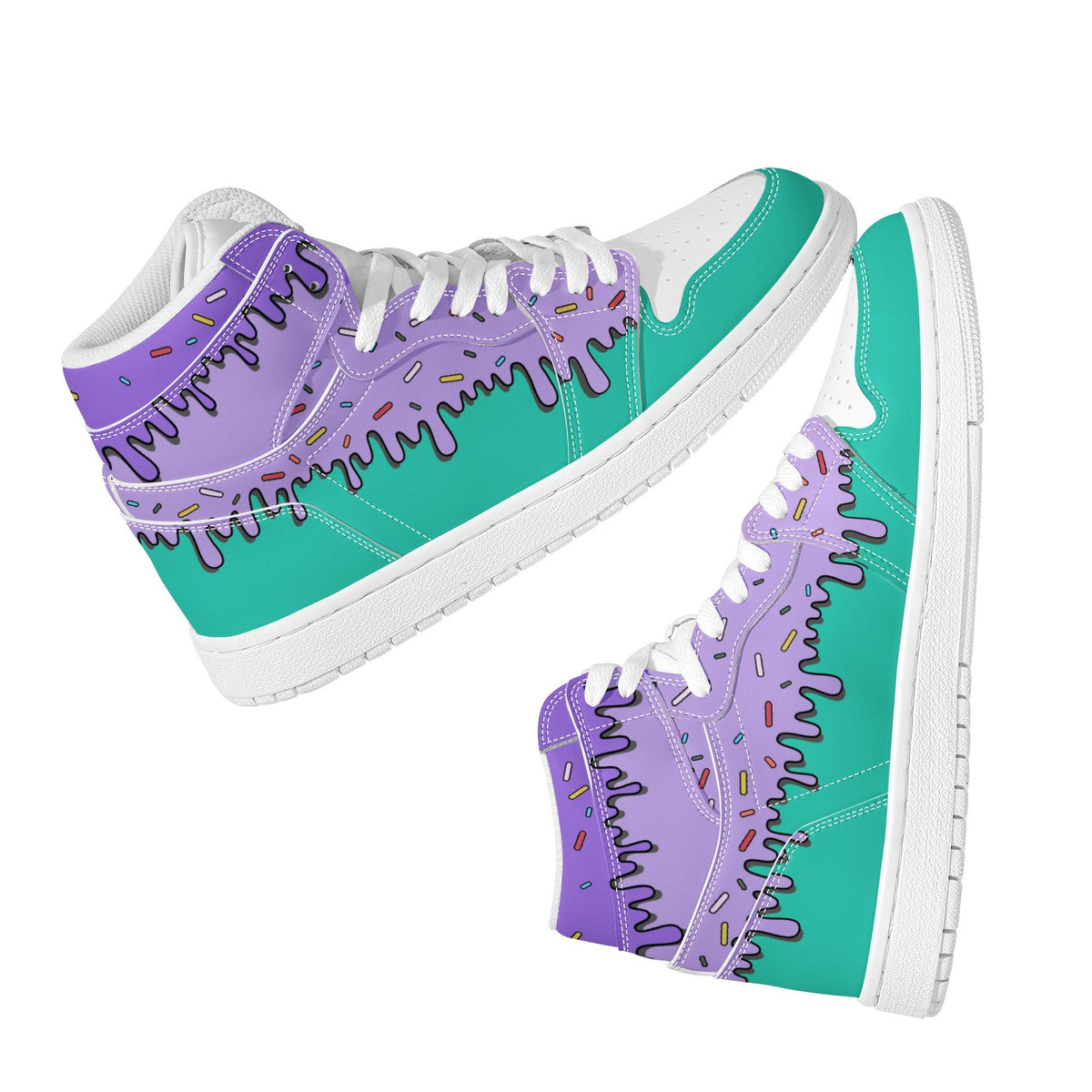 Donuts Custom Nike Air Jordan 1 Leather Sneaker