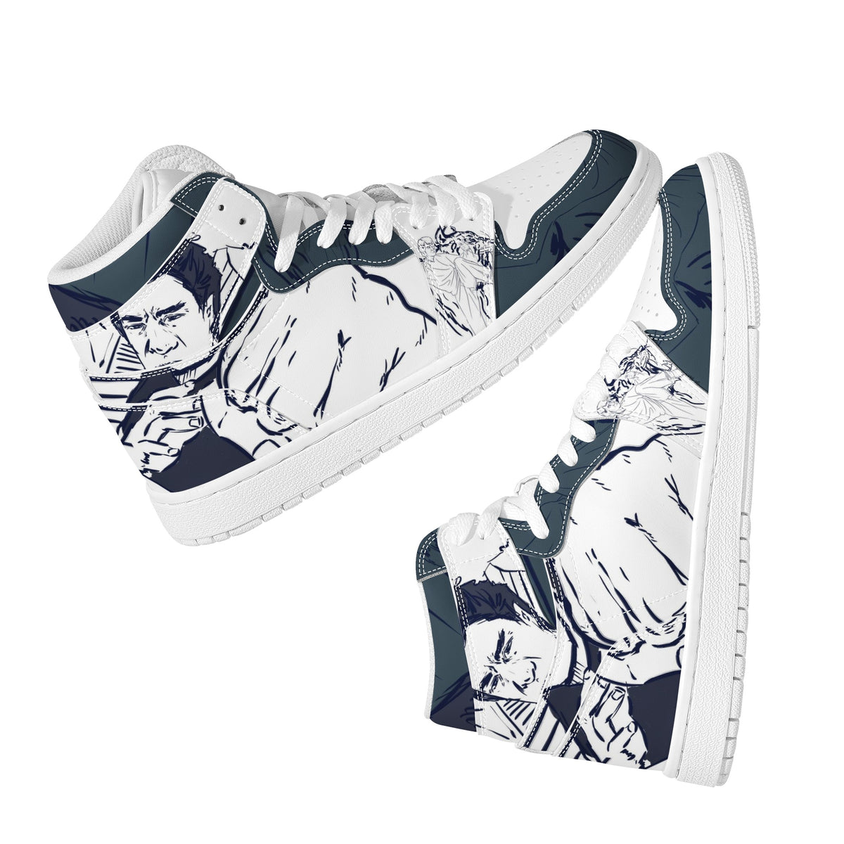 Jackie Chan Custom Nike Air Jordan 1 Leather Sneaker
