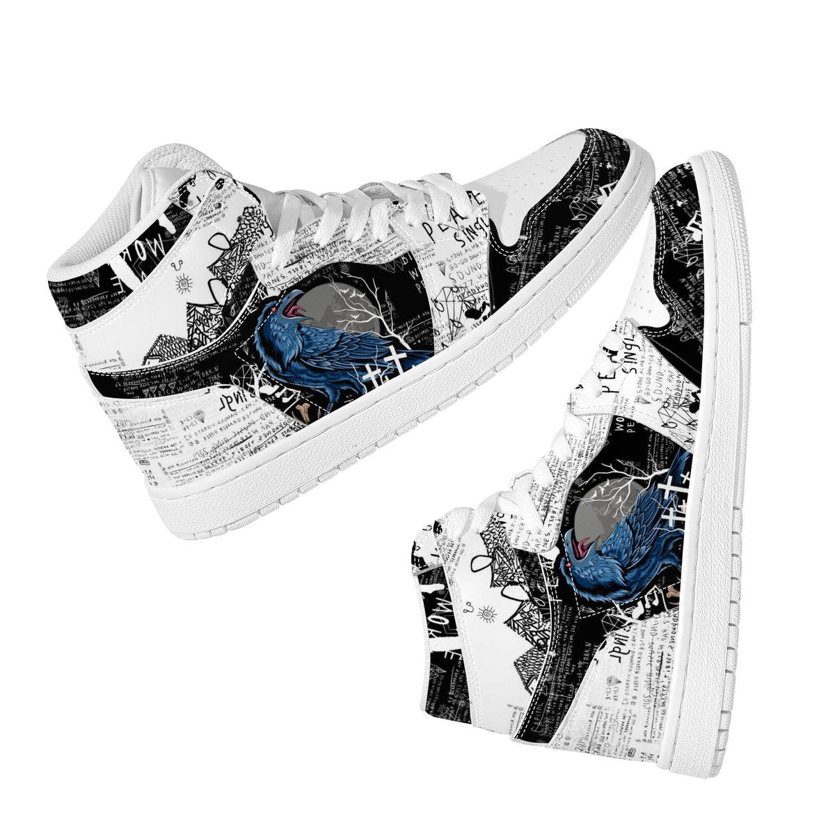 Eagle Custom Nike Air Jordan 1 Leather Sneaker