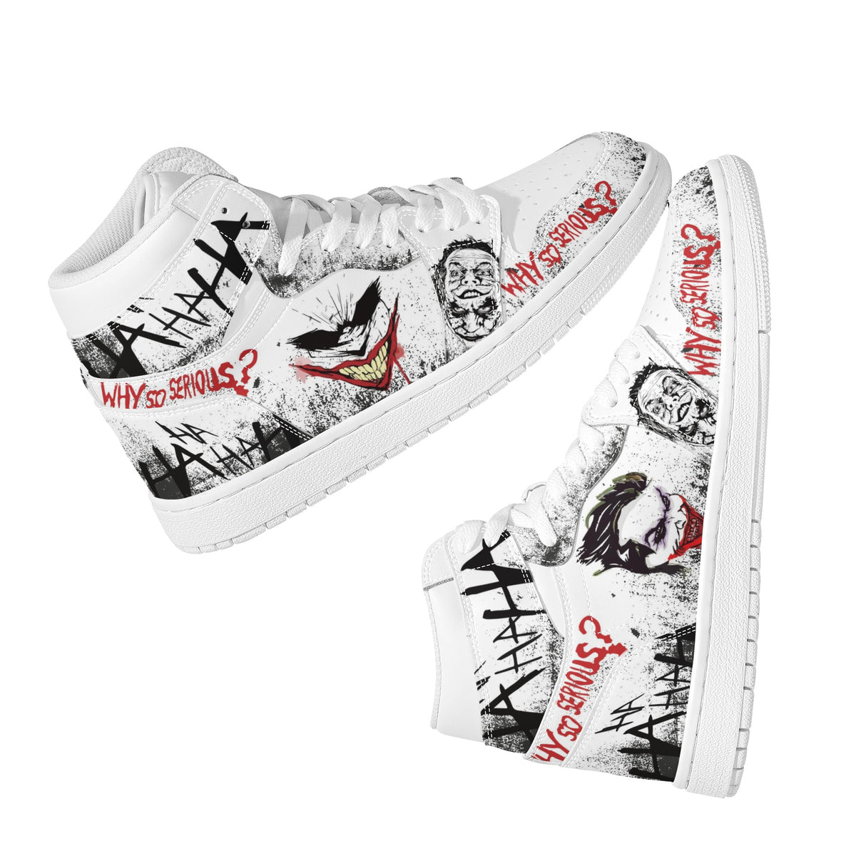 Joker Custom Nike Air Jordan 1 Leather Sneaker