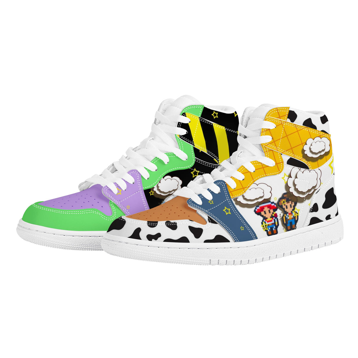 Toy Story Custom Nike Air Jordan 1 Leather Sneaker