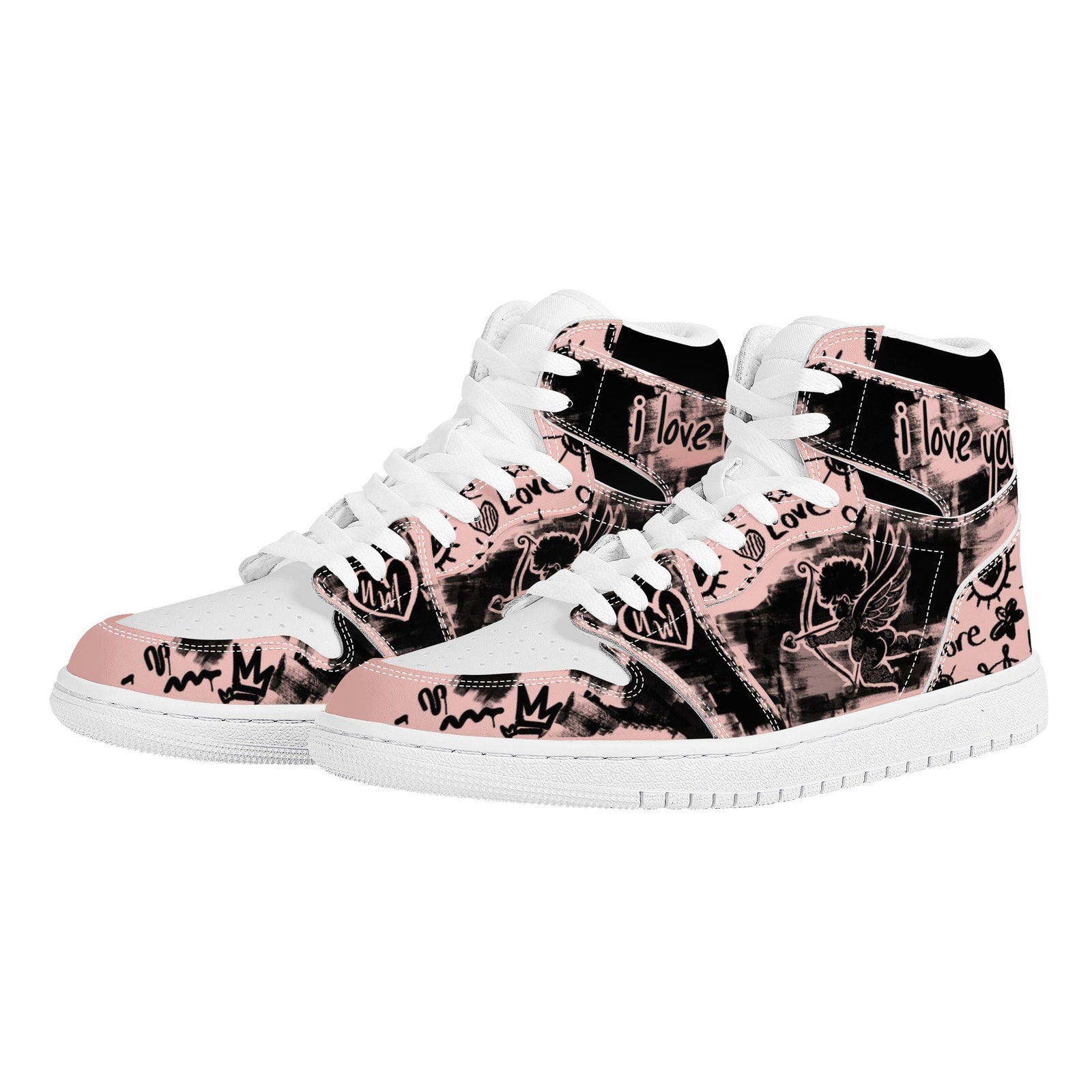 Cupid Custom Nike Air Jordan 1 Leather Sneaker