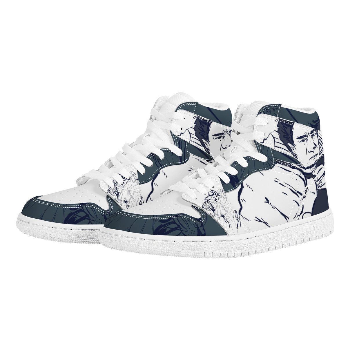 Jackie Chan Custom Nike Air Jordan 1 Leather Sneaker