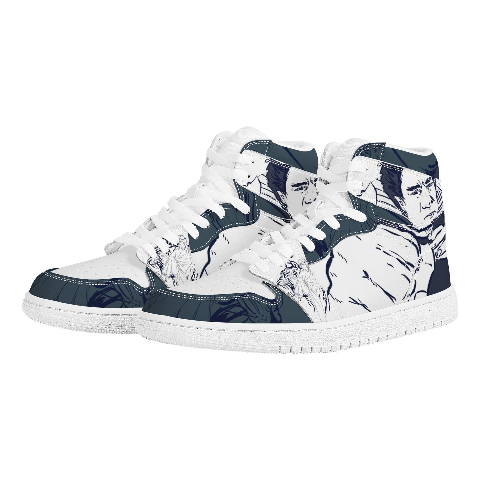 Jackie Chan Custom Nike Air Jordan 1 Leather Sneaker