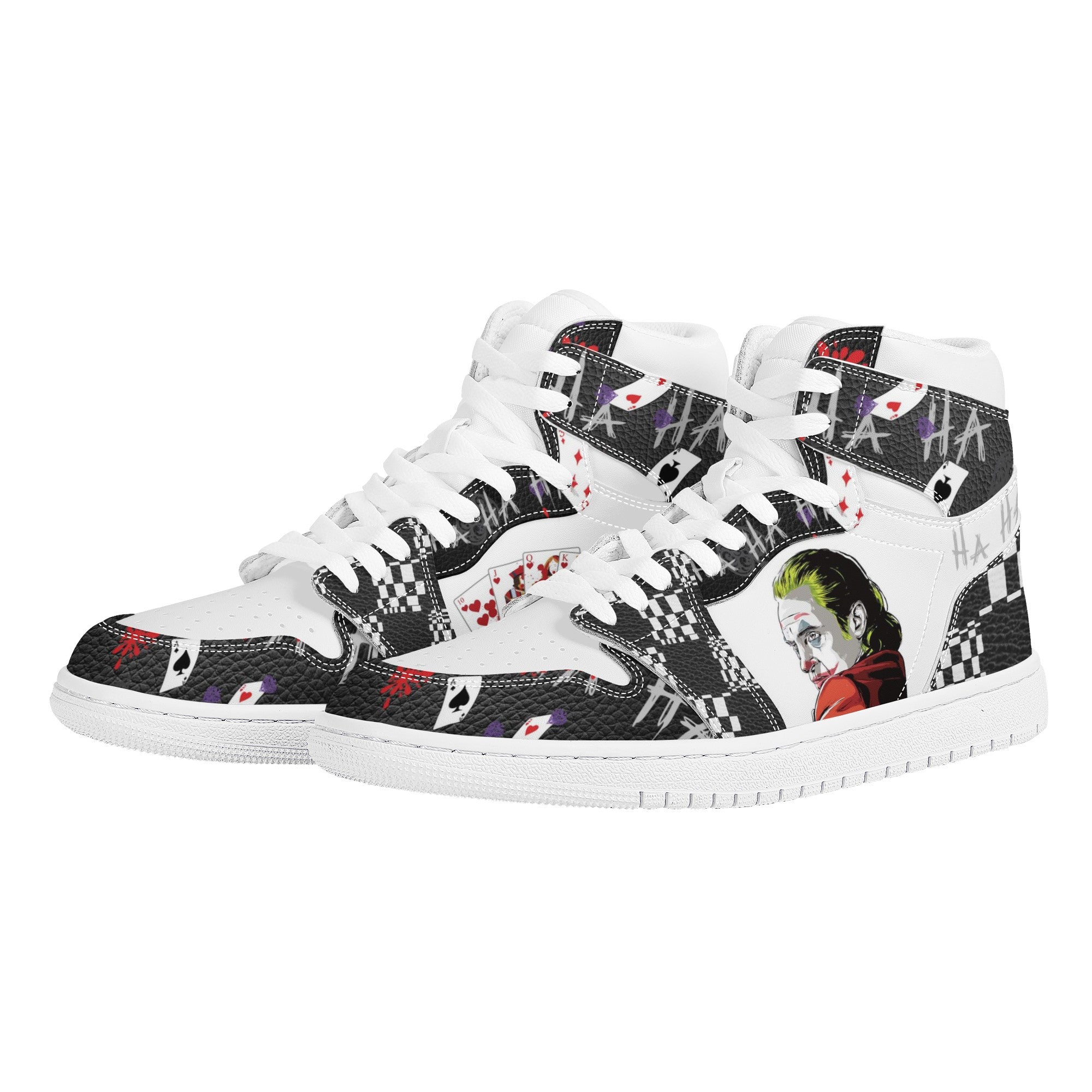 Joker Custom Nike Air Jordan 1 Leather Sneaker