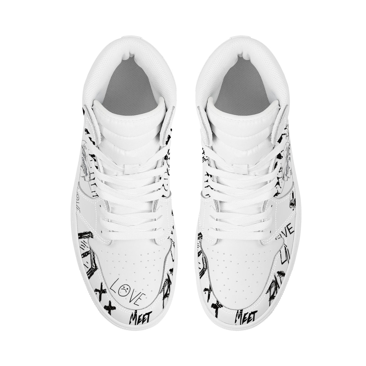 Lil Peep Custom Nike Air Jordan 1 Leather Sneaker