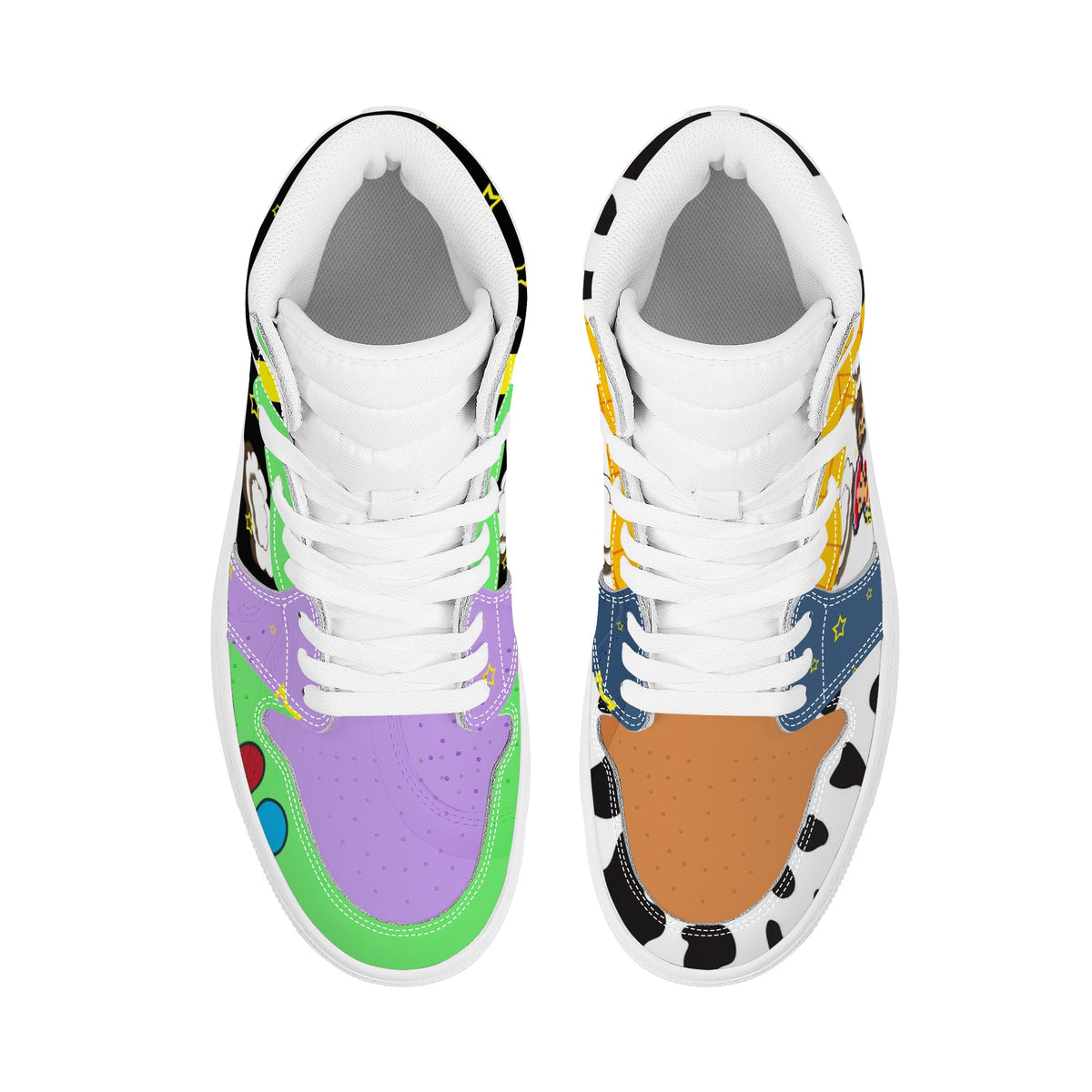 Toy Story Custom Nike Air Jordan 1 Leather Sneaker