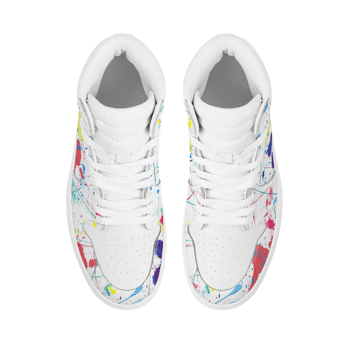 Splatter Custom Nike Air Jordan 1 Leather Sneaker