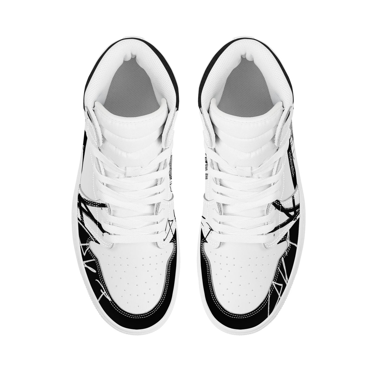 Young Boy Custom Nike Air Jordan 1 Leather Sneaker