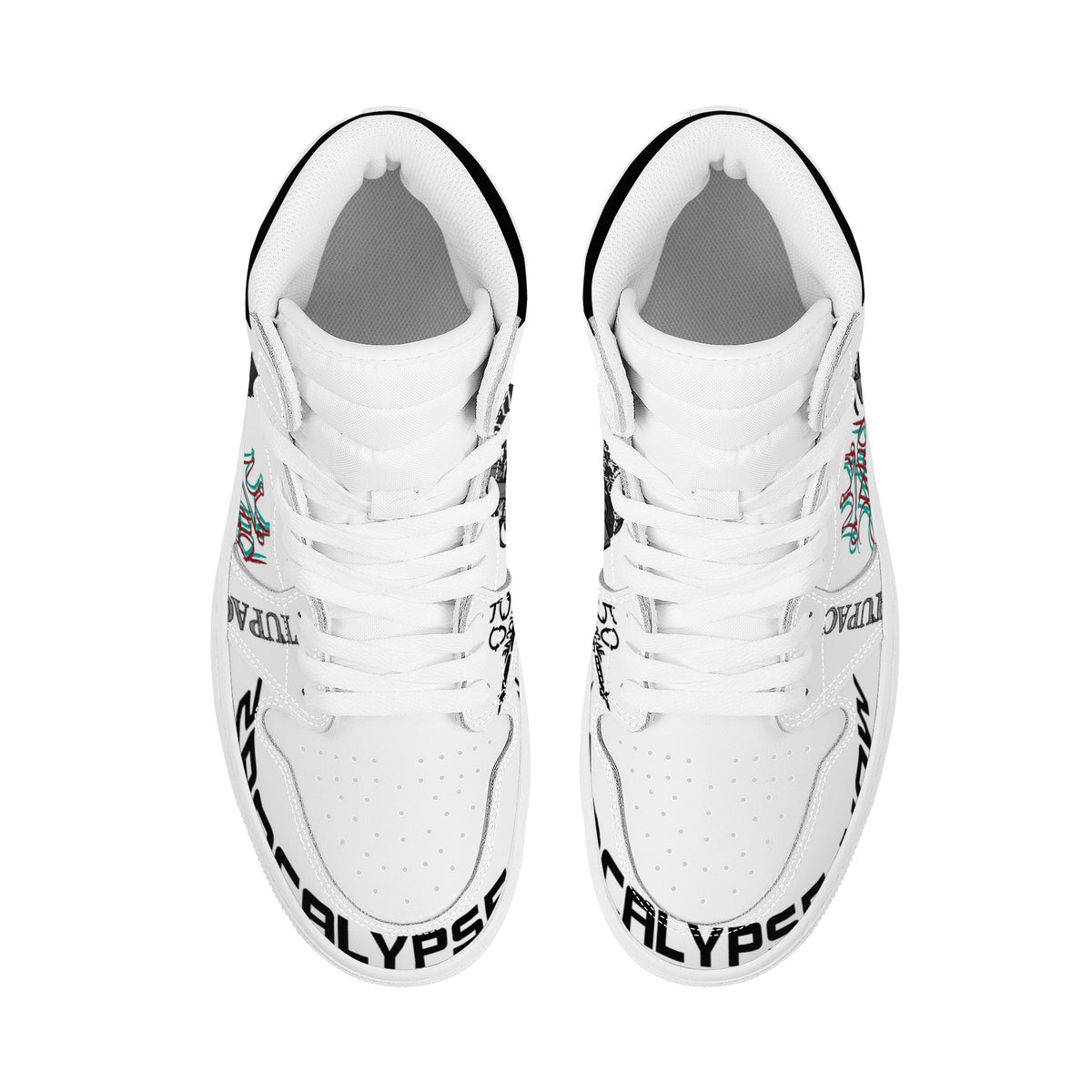 Tupac Shakur Custom Nike Air Jordan 1 Leather Sneaker