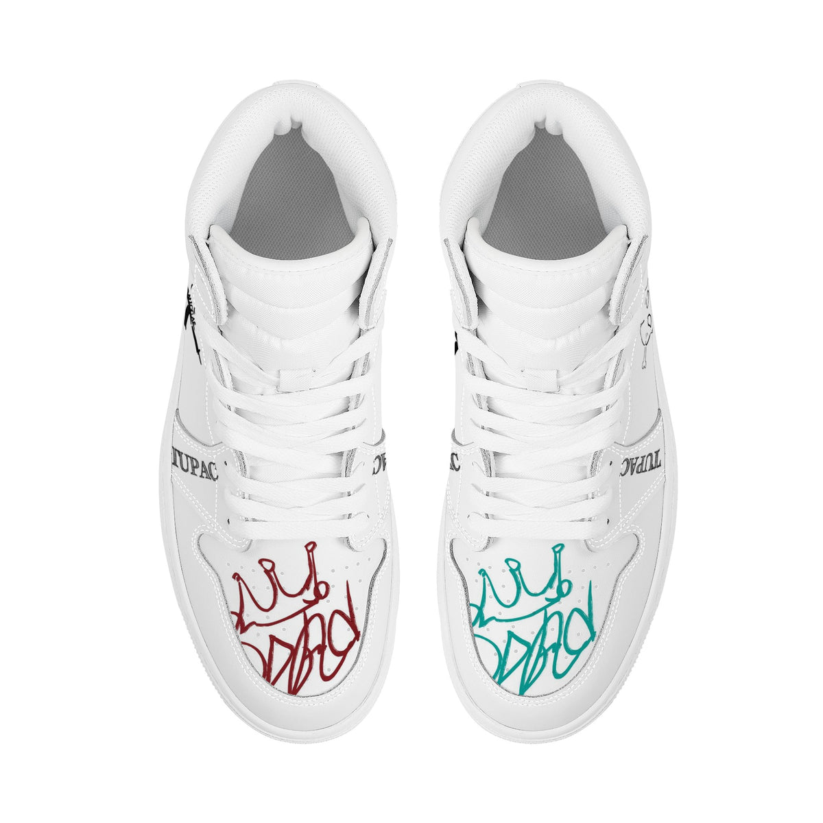 Tupac Shakur Custom Nike Air Jordan 1 Leather Sneaker