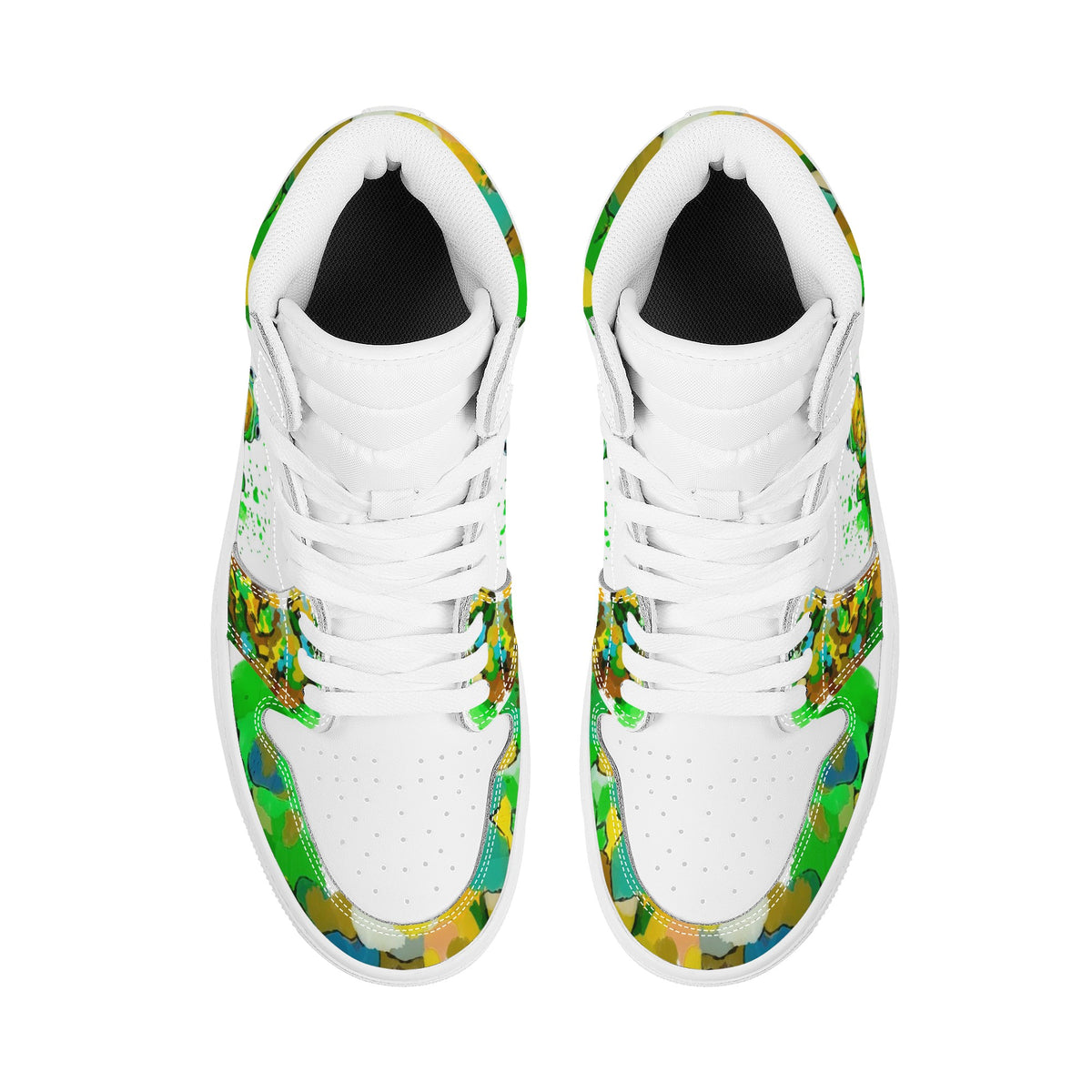 Frog Custom Nike Air Jordan 1 Leather Sneaker