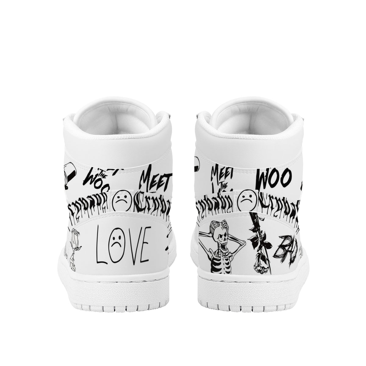 Lil Peep Custom Nike Air Jordan 1 Leather Sneaker