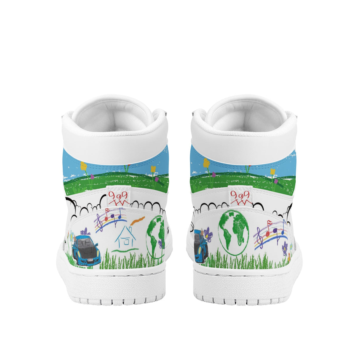 Juice Wrld Custom Nike Air Jordan 1 Leather Sneaker