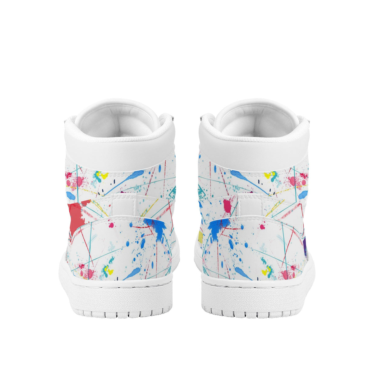 Splatter Custom Nike Air Jordan 1 Leather Sneaker