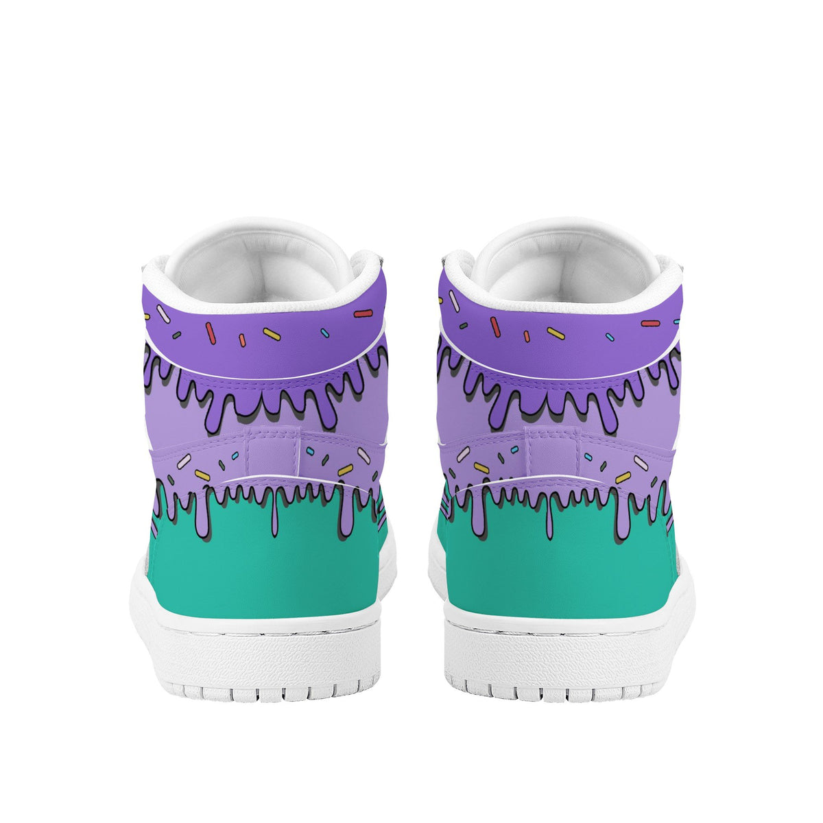 Donuts Custom Nike Air Jordan 1 Leather Sneaker