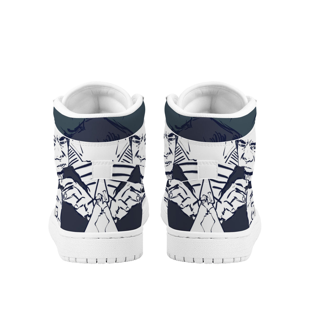 Jackie Chan Custom Nike Air Jordan 1 Leather Sneaker