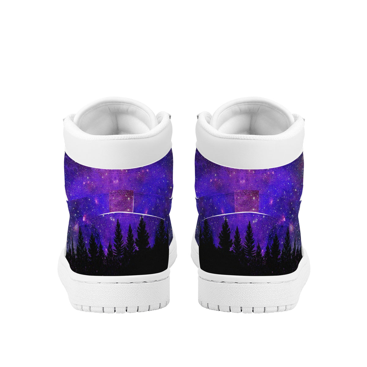 Galaxy Custom Nike Air Jordan 1 Leather Sneaker