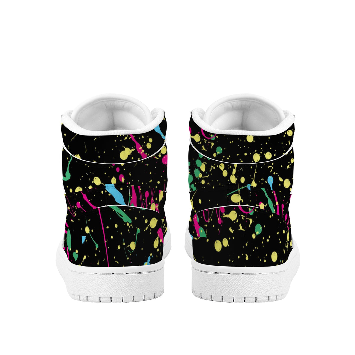 Splatter Custom Nike Air Jordan 1 Leather Sneaker