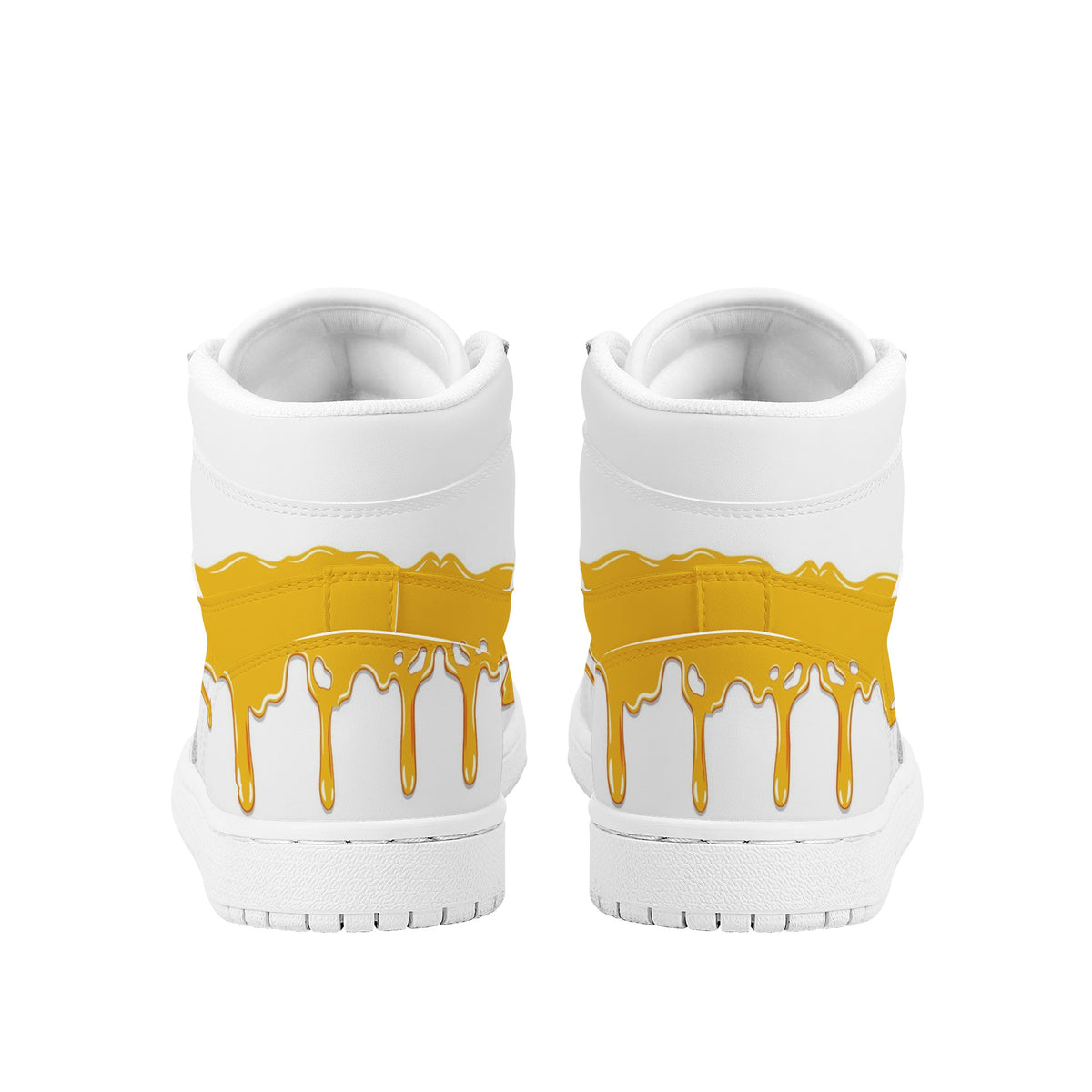 Bumblebee Custom Nike Air Jordan 1 Leather Sneaker