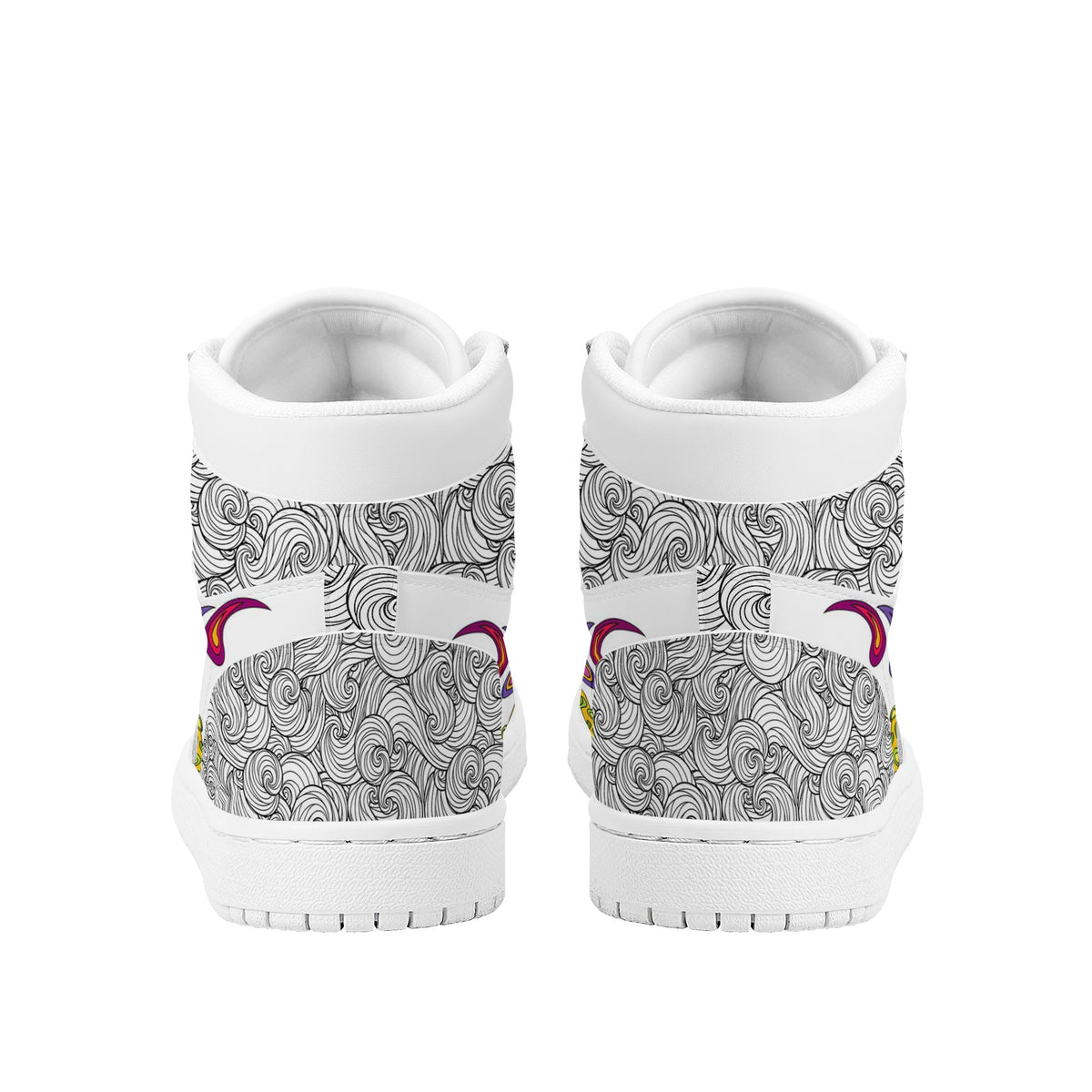 Cat Custom Nike Air Jordan 1 Leather Sneaker