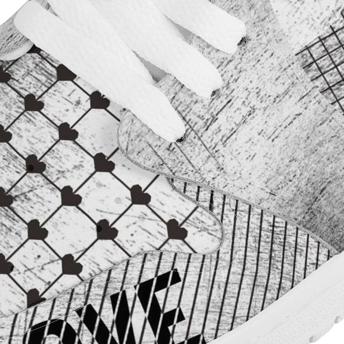 Love Me Custom Nike Air Jordan 1 Leather Sneaker